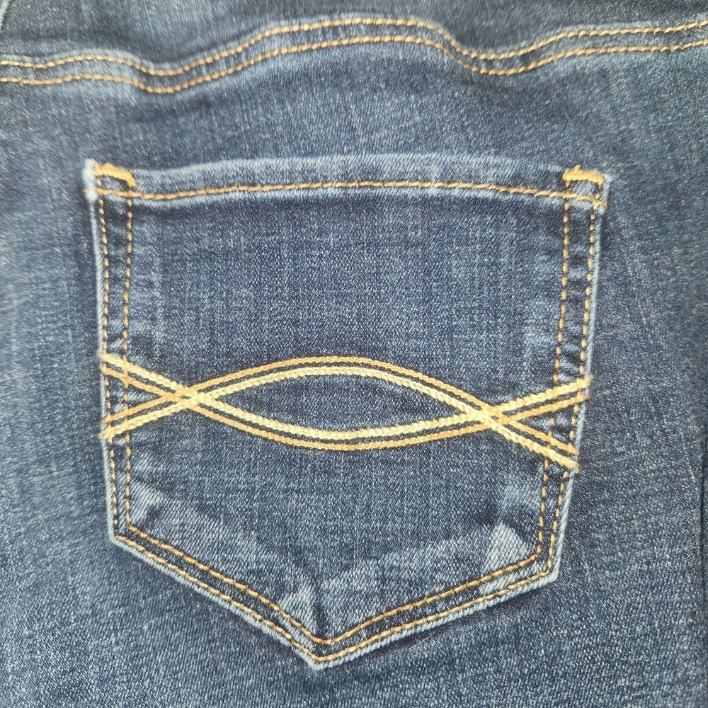 Abercrombie Fitch Jeans Womens 27x31 Blue Super Skinny Ankle High Rise Denim - Picture 10 of 11